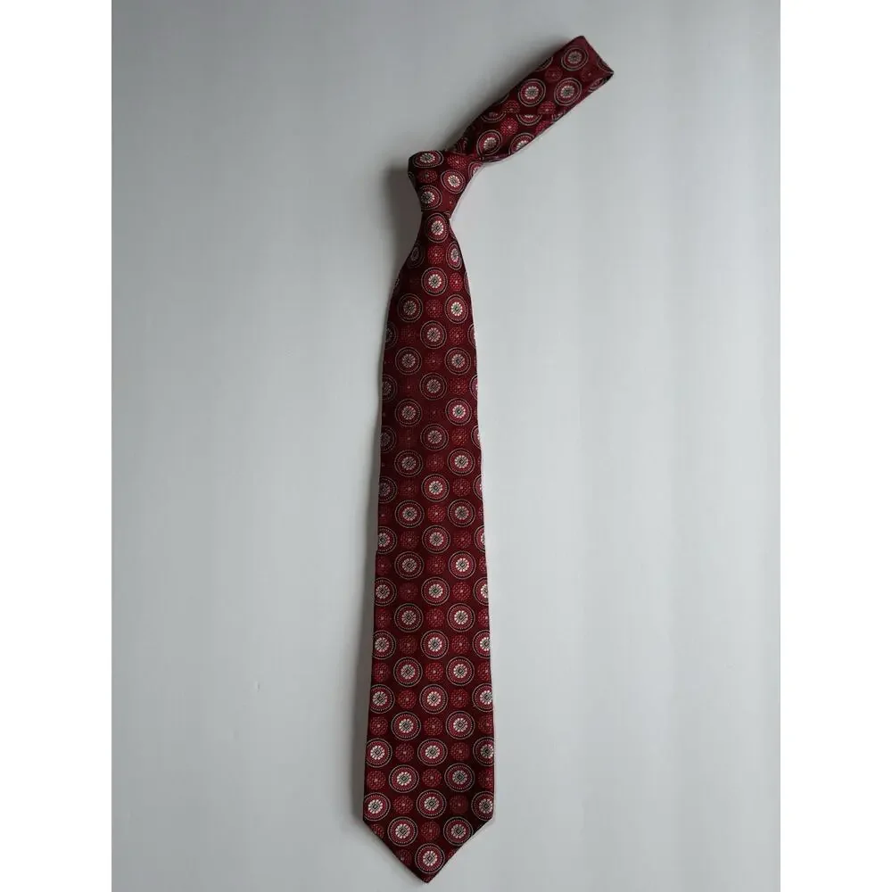 Daniel CREMIEUX‎ Signature Collection Red 100% Silk Tie Limited Edition 495/558